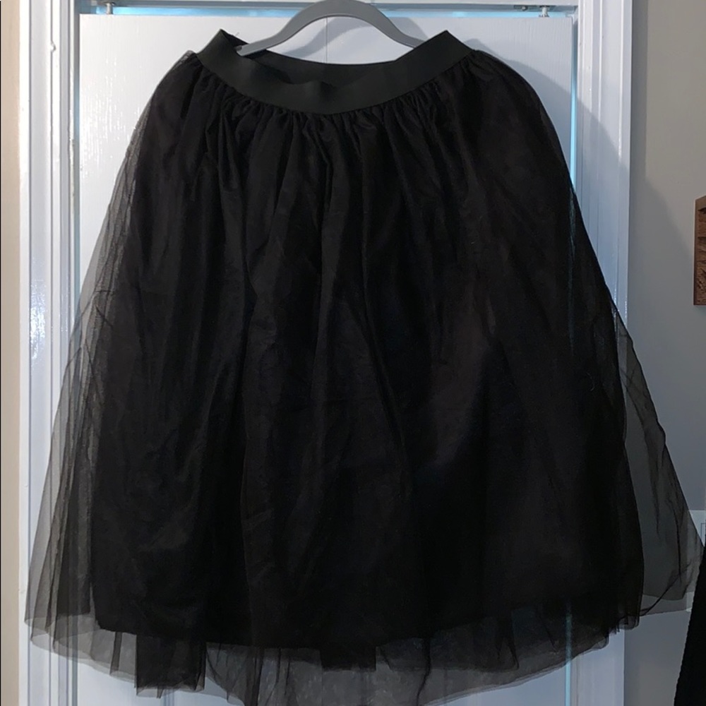 Black tutu skirt